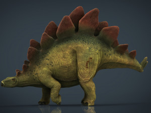 stegosaurus 3D मॉडल
