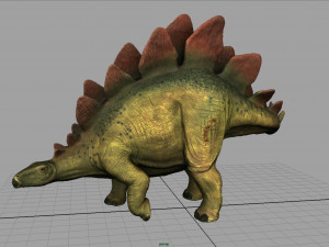 stegosaurus 3Dモデル