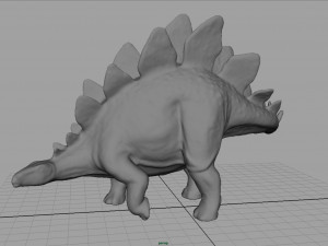 stegosaurus 3Dモデル