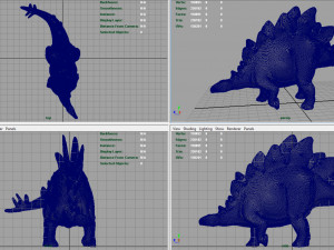 stegosaurus 3Dモデル