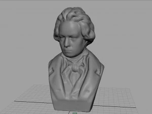 beethoven bust 3D Model