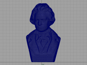 beethoven bust Model 3D