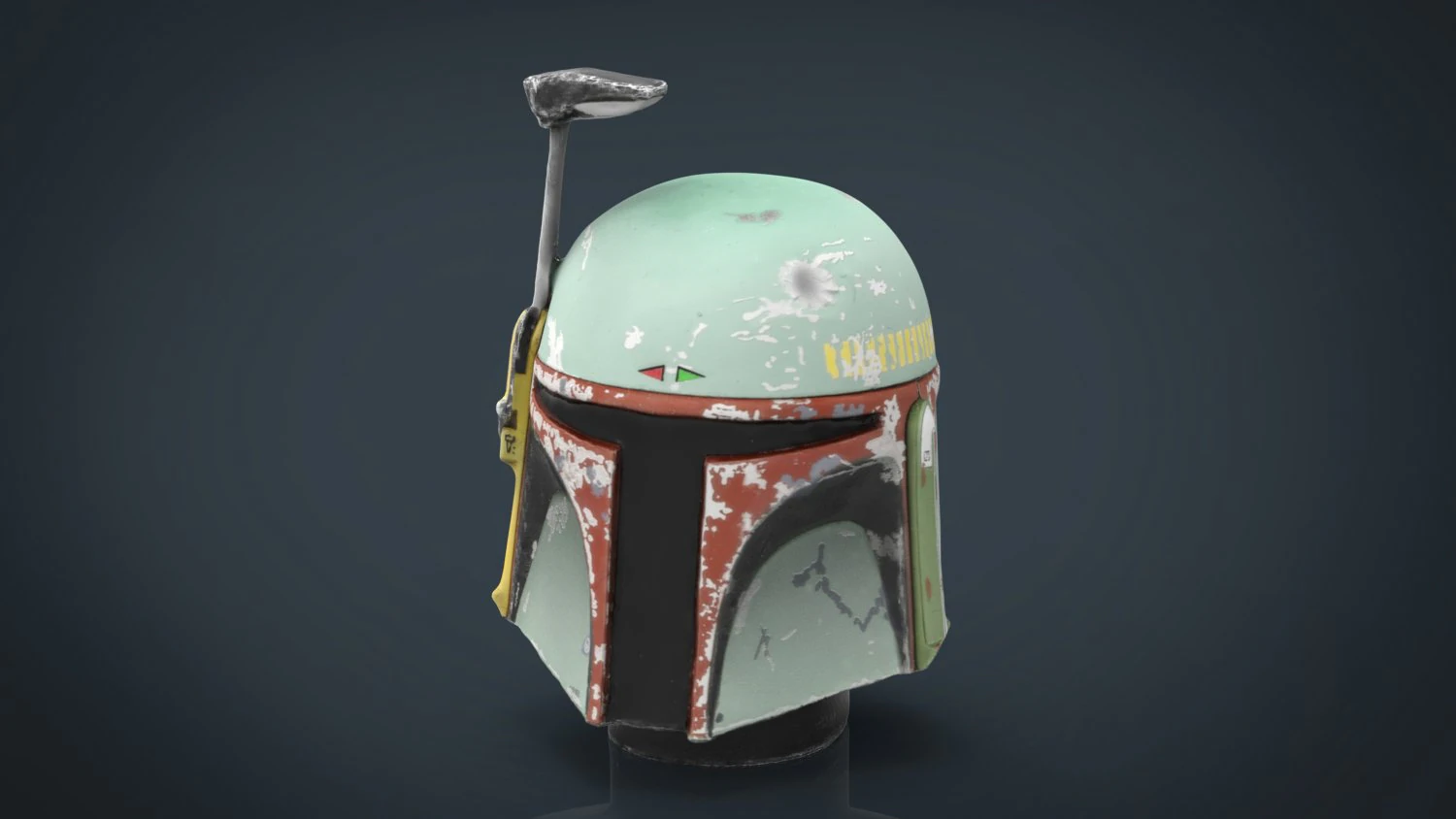 boba fett bust 3D Model .c4d .max .obj .3ds .fbx .stl .blend 