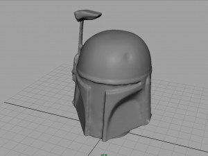 boba fett bust Modèle 3D