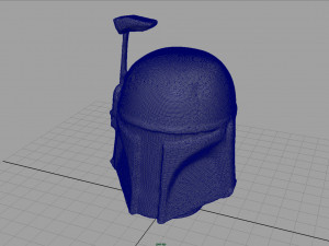 boba fett bust Modèle 3D