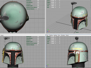 boba fett bust Modèle 3D