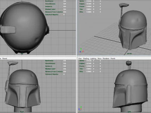 boba fett bust 3D Model