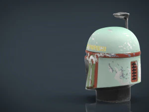 boba fett bust 3D Model