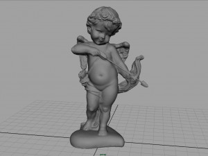 cupid statue 3D Model