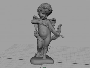 cupid statue 3D Model