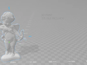 cupid statue 3D Model