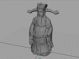 lu xing god 3D Model