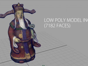 lu xing god 3D Model