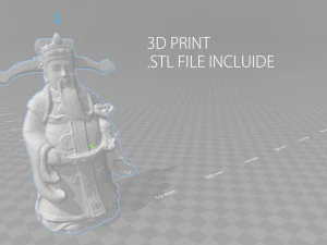 lu xing god 3D Model