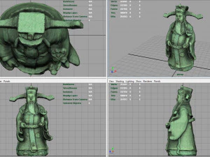 lu xing god 3D Model