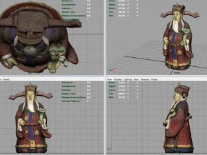lu xing god 3D Model