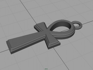 ankh cross necklace 3D Принт Модель