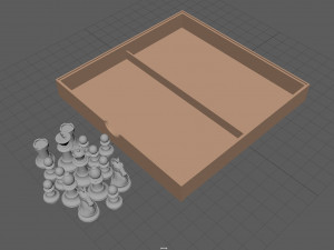 travel chess 3D Print Model