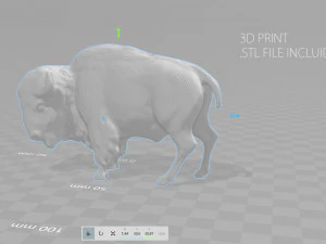 bisonte americano Modelo 3D