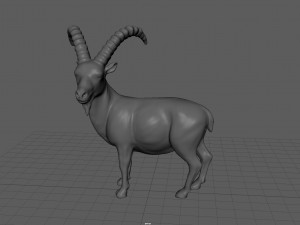 wild goat 3D Model