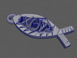 ichthus fish greek version Modèles 3D en vedette