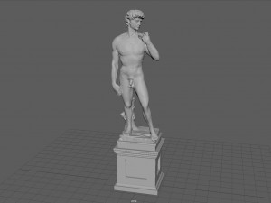 david michelangelo 3D मॉडल