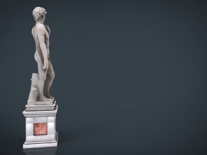 david michelangelo 3D मॉडल