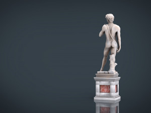 david michelangelo 3D मॉडल