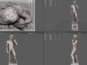 Davide Michelangelo Modello 3D