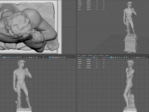 Davide Michelangelo Modello 3D
