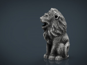 leon statue 3D Model