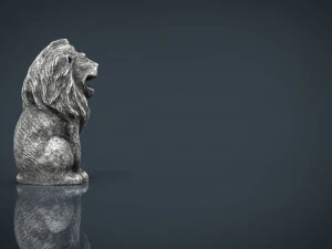 leon statue 3D Model