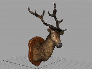deer trophy 3D 모델