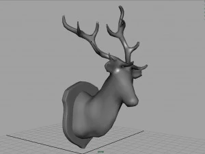 deer trophy 3D Model
