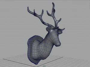 deer trophy 3D Model