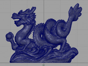 chinese dragon statue 2 Modelo 3D