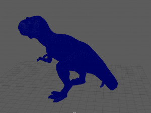 tyranossaurus rex sculpture 3Dモデル