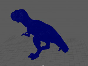 tyranossaurus rex sculpture 3D Model