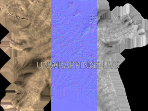 tyranossaurus rex sculpture 3Dモデル