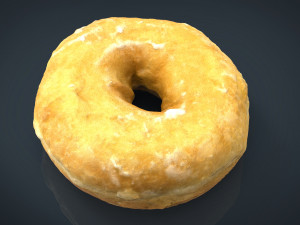 glass donut 3D मॉडल
