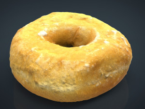 glass donut Model 3D