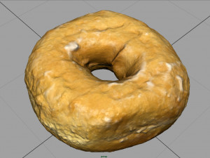 glass donut Model 3D