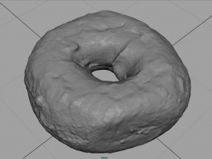 glass donut Model 3D