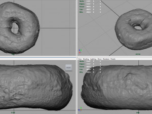 glass donut Model 3D