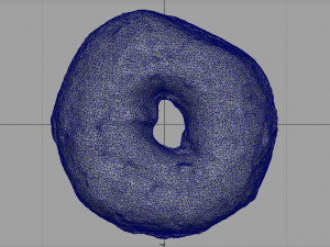 glass donut Model 3D