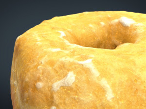 glass donut Model 3D