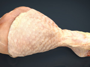 fresh chicken leg 3D Model