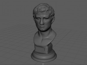 agrippa bust Model 3D