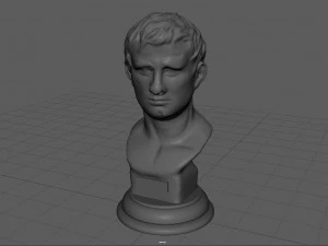 agrippa bust 3D Model