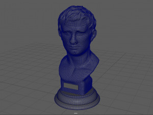 agrippa bust Model 3D